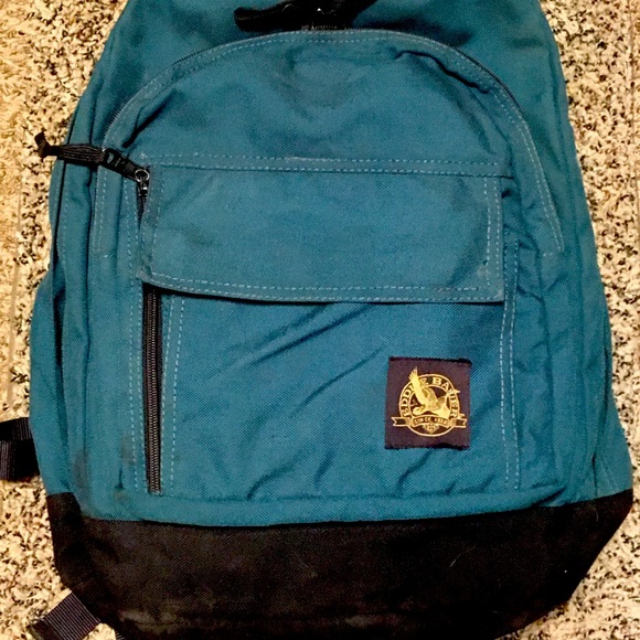 Eddie Bauer Bags Eddie Bauer Backpack Dark Green And Black Poshmark